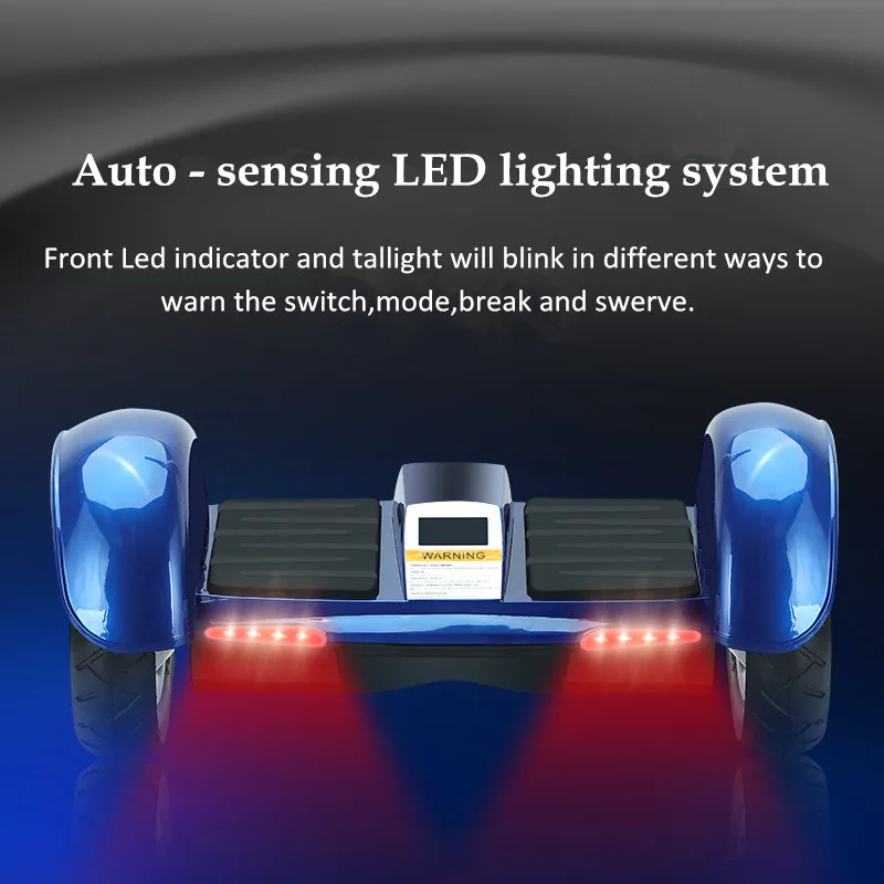 10 ''Bluetooth ХОВЕРБОРДА балансируя умный Баланс колеса с пульта дистанционного