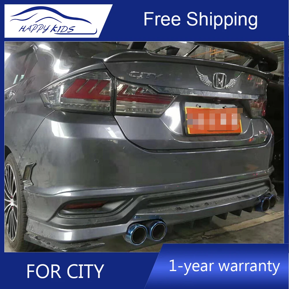 Car styling High Quality Tail light For Honda City 2014-2018 Led Light Rear Lamp back DRL+Brake+Park+Signal lights | Автомобили и