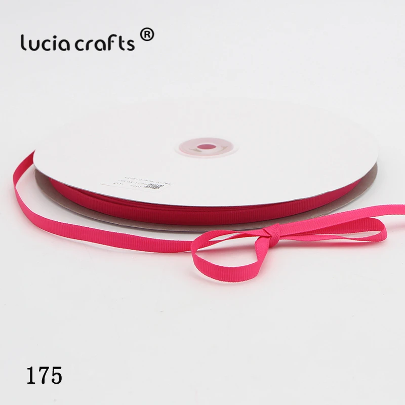 Lucia Crafts 100y 6 мм многоцветные корсажные ленты бант поделки Сделай Сам шитье ручной работы упаковочные материалы аксессуары 040054279