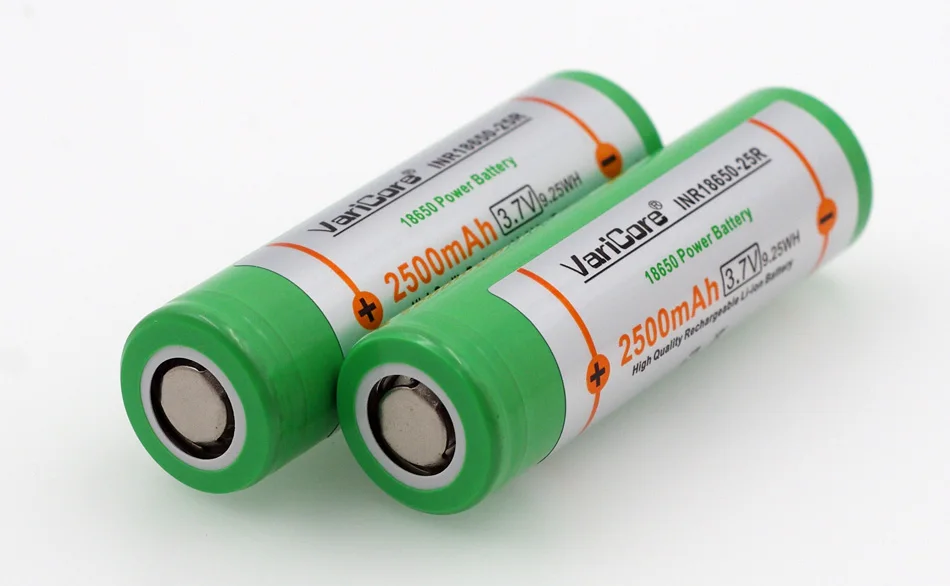 3 шт. Оригинальный VariCore INR18650 25R 18650 2500 мАч литиевая батарея разрядка 20A электронная
