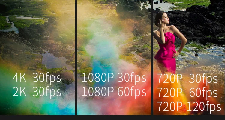 COTUO CS60 4K 30fps WiFi 16MP Экшн-камера Ultra HD 170D 1080P 720P 120fps go 30m Водонепроницаемая pro 2," lcd Спортивная камера с защитой от тряски