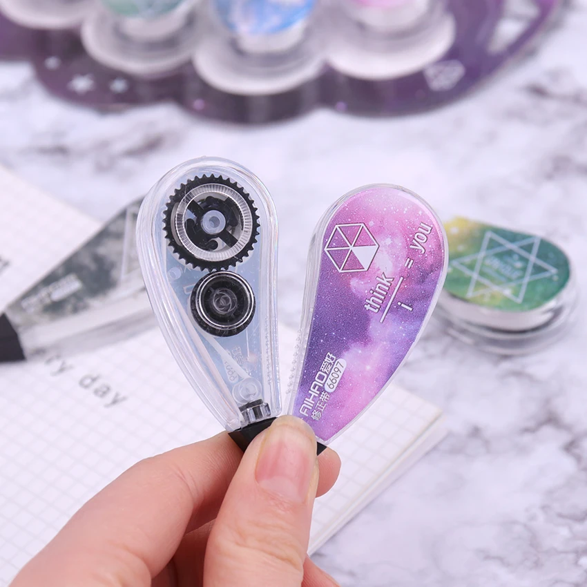 Корректирующая лента с изображением звездного неба 1 комплект школьные