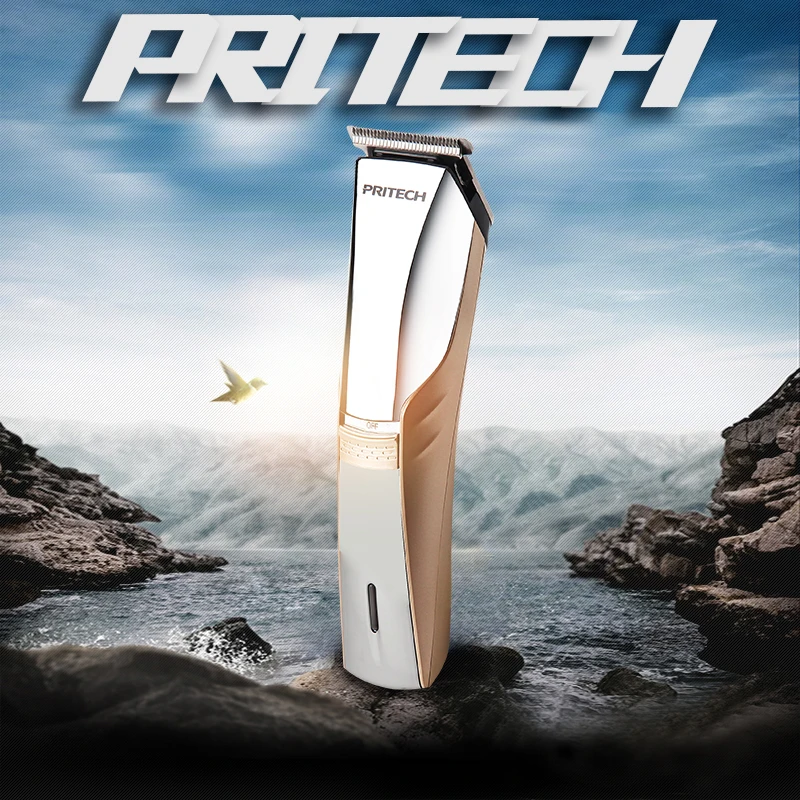 PRITECH Мужская машинка для стрижки волос профессиональный триммер для волос Водонепроницаемый Электрический Бритва Парикмахерская Машинка для стрижки волос стрижка триммер для бороды