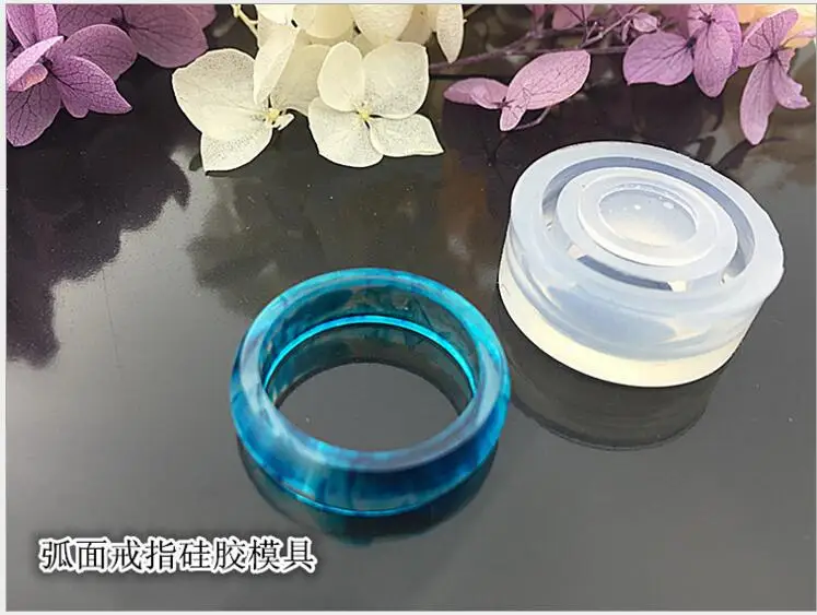 TJP 1 шт. DIY силиконовые граненые кольца формы инструменты для создания украшений