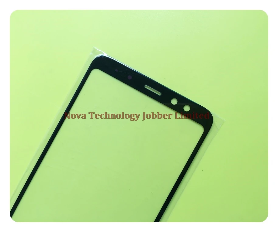 10 шт. Wyieno A8 черный внешний стеклянный экран для Samsung 2018 A530 A530F стеклянная линза