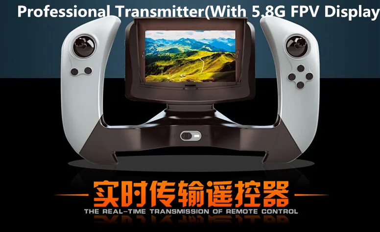 Профессиональный радиоуправляемый вертолет Квадрокоптер U818S RC Дрон 2 4G 4CH 6 Aixs FPV