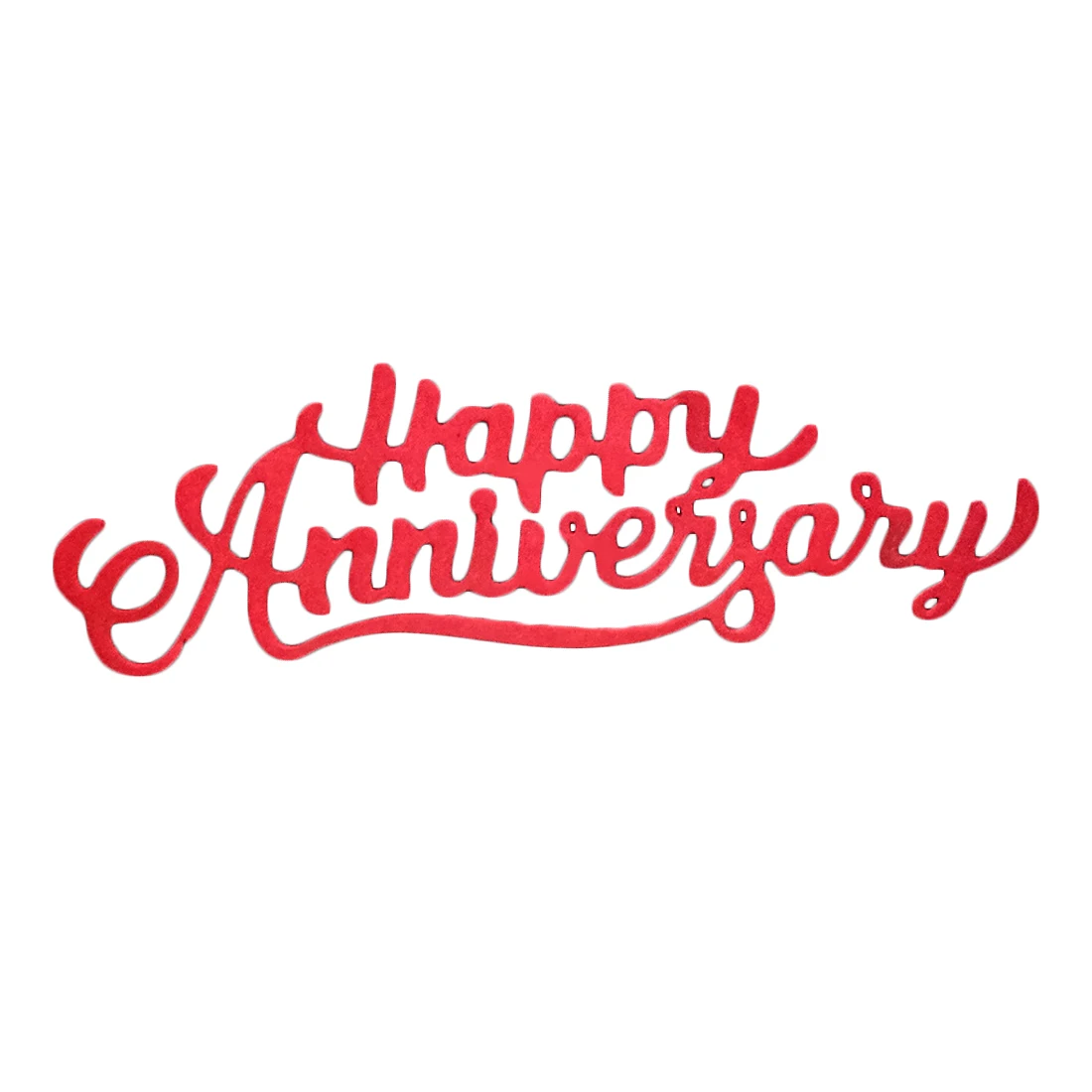 SDR Happy anniversary трафареты для резки металла DIY Скрапбукинг/фотоальбом Декоративные
