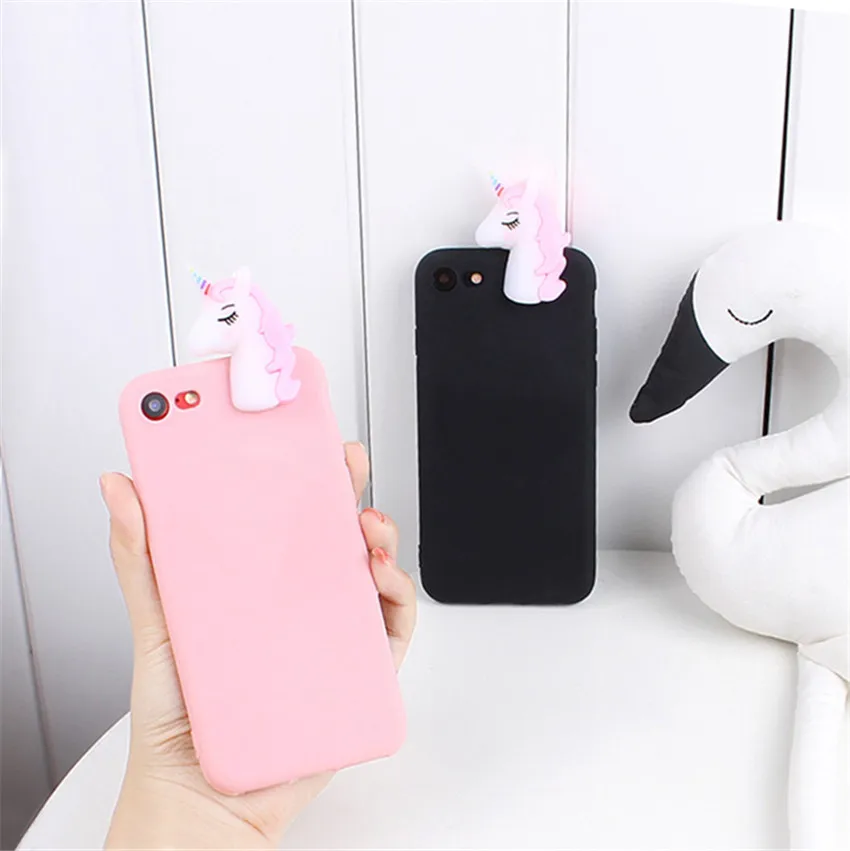 Милые 3D единорог лошадь мультфильм Чехлы для samsung Galaxy A3 A5 A7 2016 J1 J2 J3 J5 J7 2017 Гранд