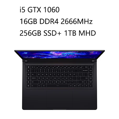 Xiaomi mi Ga mi ng ноутбук 2 15," NVIDIA GTX 1060/1050 Ti 8 ГБ/16 ГБ ОЗУ Intel i5 8300 h/i7 8750h четырехъядерный Улучшенный выпуск - Цвет: i5-8300H 16GB 1060