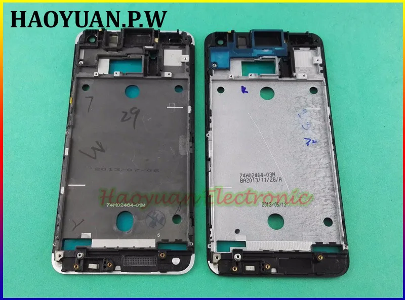 HAOYUAN. P. w чехол корпуса Лицевая панель рамка подставка для htc One M7 802w 802t 802d(Dual Sim