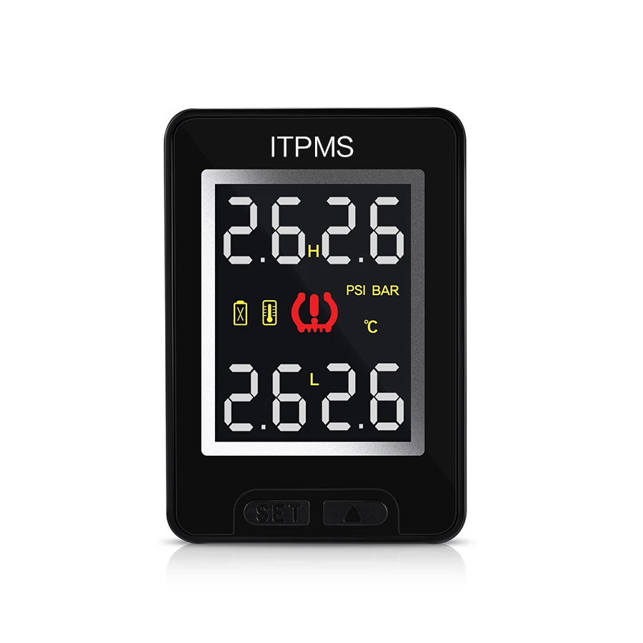 CAREUD TPMS U912 для Toyota, монитор давления в шинах, беспроводной, 4 встроенных датчика, датчики давления в шинах, высокая чувствительность, Автосигнализация