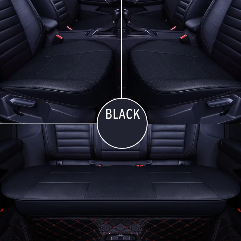 Кожаные автомобильные подушки для сиденья для Volkswagen PASSAT b5, b6, b7, b8 Tiguan Polo SANTANA Гран Lavida CROSS Lamando автомобильные аксессуары - Название цвета: Version B