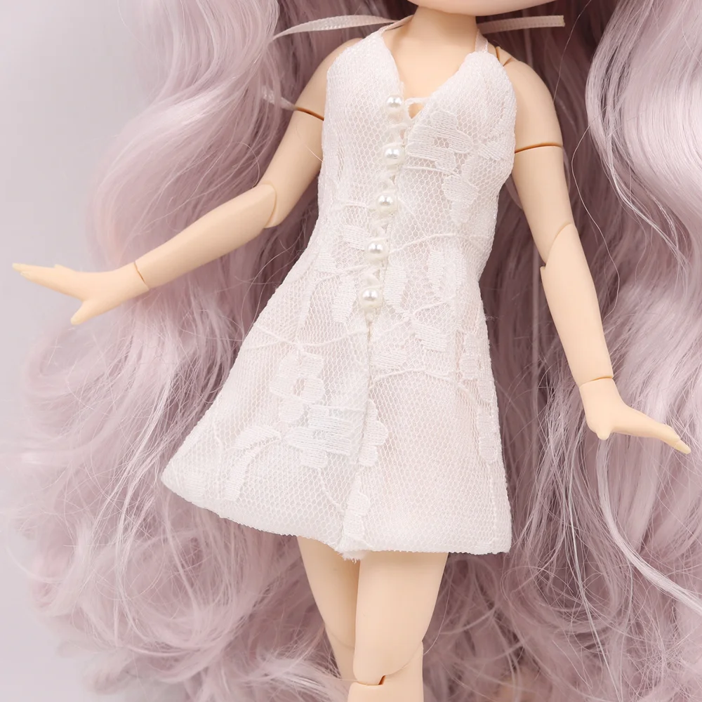 Одежда для 1/6 милая плюшевая куртка Blyth doll с белыми черными брюками короткими