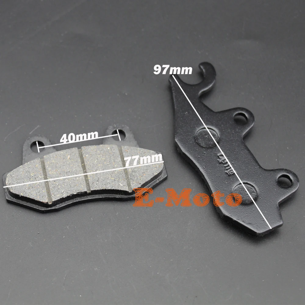 Передняя тормозная колодка для карт Yerf Dog Spiderbox 150cc GX150|front brake pad|front brakekymco pads |
