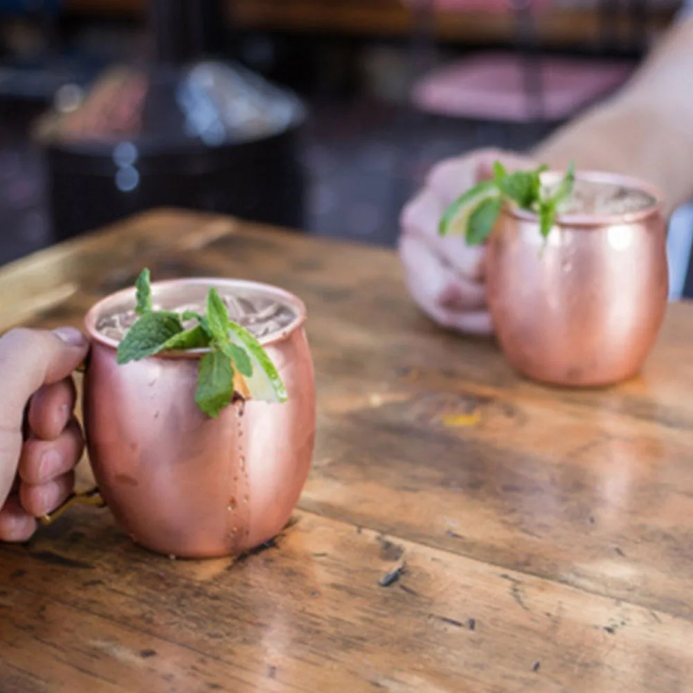 Медные простые кружки Mule food grade Bar Fabala кофейные глянцевые чашки для питья ресторан