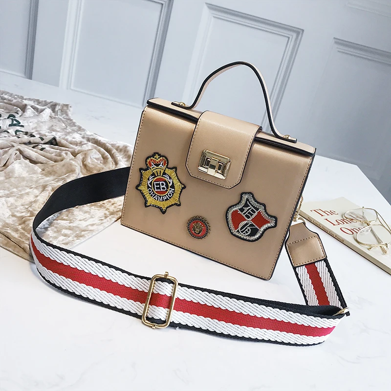 OUFENLANDI Crossbody сумка 2018 женщина аппликации клатчем новые летние поступление