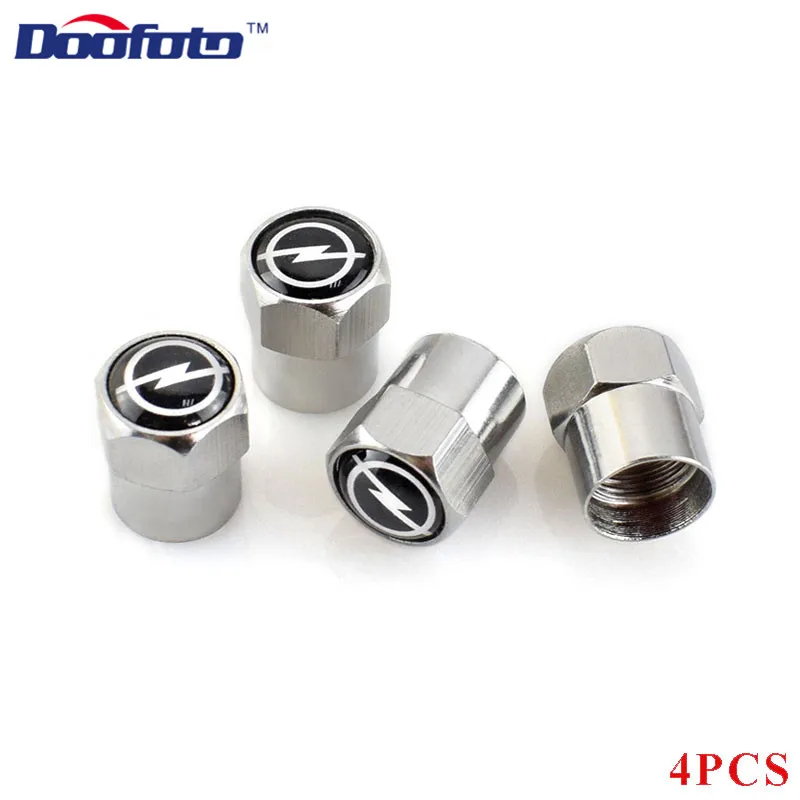 Style 2 Silver Doofoto автомобильный Стайлинг Авто вентиль шины колеса шины воздушные крышки чехол для Opel Astra Corsa Insignia Antara Meriva аксессуары для мотоциклов - Цвет: Style 2 Silver