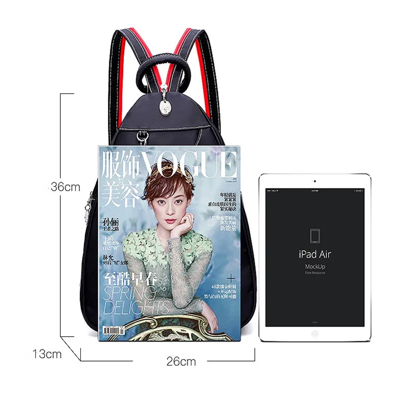 2017 Осень новый водонепроницаемый рюкзак в стиле Оксфорд Этническая изящная