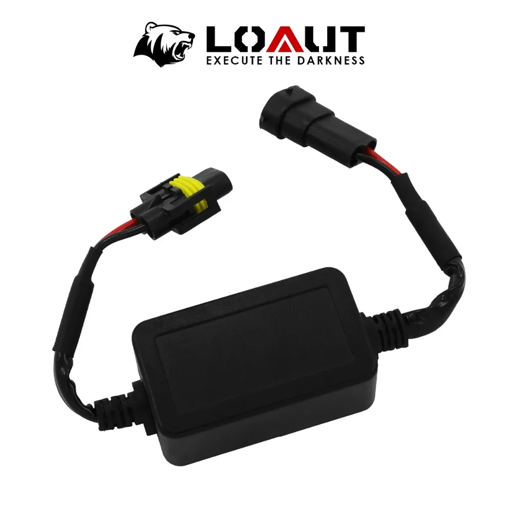 Для Jeep Compass H8 H9 H11 Светодиодный фонарь 16A LOAUT светодиодный CANBUS провод HID лампа декодер 9-36 в без ошибок Canbus стоп мигающий