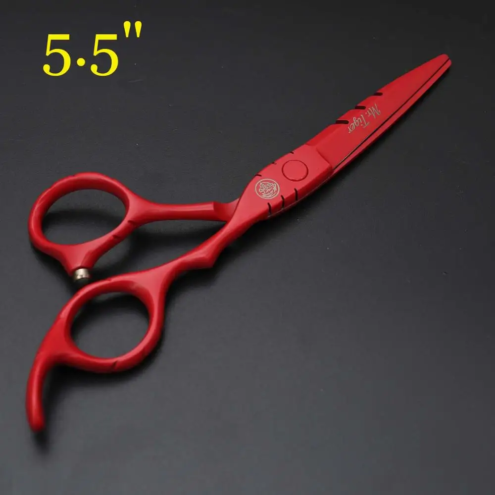 cutting Япония 5,5/6,0 Горячие Профессиональные парикмахерские ножницы, парикмахерские ножницы, набор для стрижки волос, парикмахерские ножницы для прореживания, салонный инструмент - Цвет: cutting