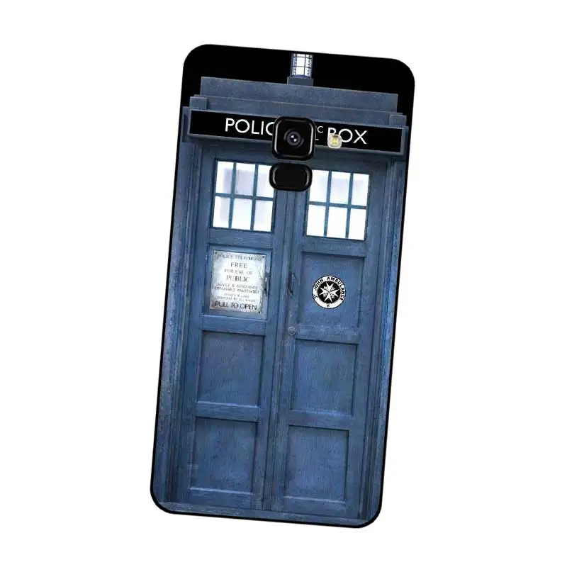 N430 Tardis Doctor Who Black Silicone Case Cover For Samsung Galaxy J2 J3 J4 J5 J6 J7 J8 Pro Plus Prime 2018 2017 |