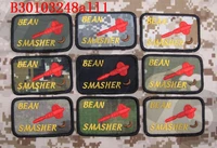 embroidery patch devgru nswdg sealteam6 bean smasher morale military tactics