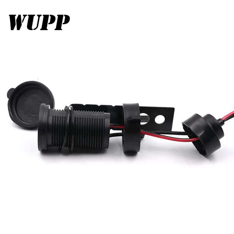 WUPP Universal Car Charger USB Motorcycle Scooter Vehicle DC 12V-24V Waterproof Power Socket 5V 2.1A High Quality | Автомобили и