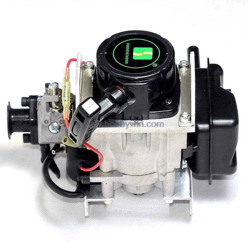 26CC RC лодка газовый двигатель дизель одноцилиндровый дизельный двигатель с водяным охлаждением 2-х тактный двигатель для гоночный катер