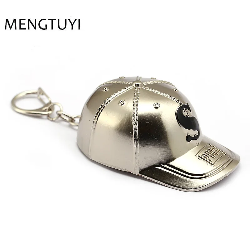 J Store брелок для ключей Playerunknown's Battlegrounds PUBG с бейсбольной кепкой 3D сувенир игры