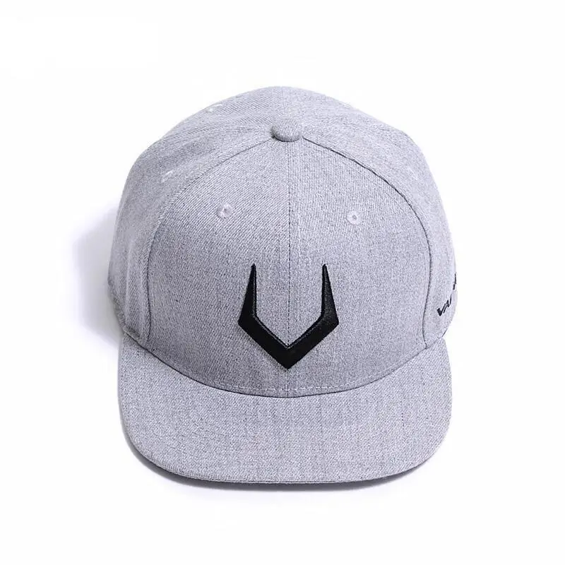 SUOGRY/Высококачественная Серая шерстяная Кепка Snapback с 3D пронзенной вышивкой в стиле хип-хоп, плоская бейсболка для мужчин и женщин