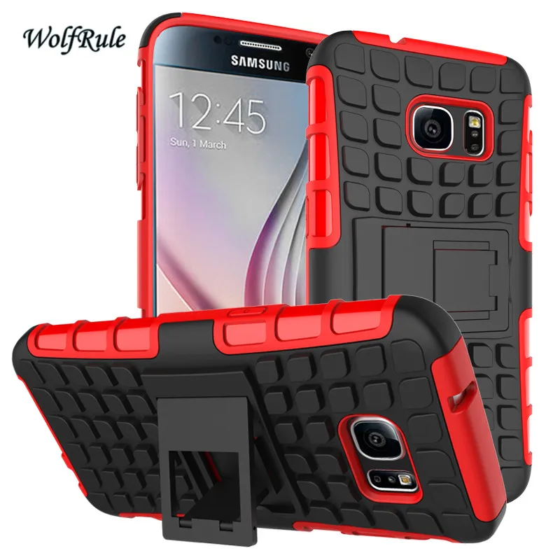 WolfRule sFor Case Samsung Galaxy S7 Soft Silicone &amp Hard Plastic For Cover G9300 &lt |