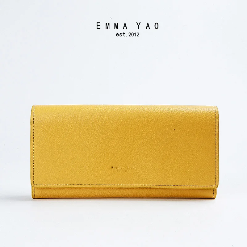 

Женский кожаный кошелек с отделением для монет