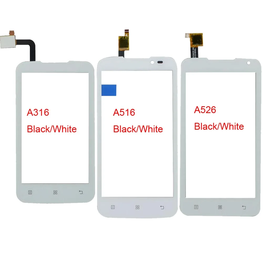 YRFF мобильный телефон сенсорное стекло для Lenovo A316 A316i A516 A526 сенсорный экран