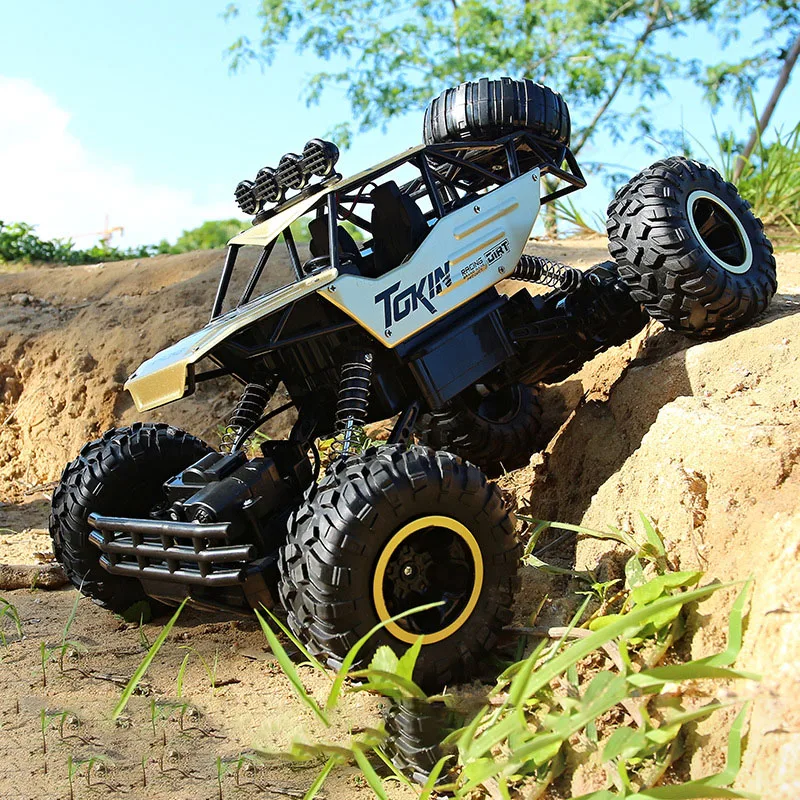 RC автомобиль трансформации вездеход восхождение дистанционного Управление грузовик Вождение рок-кроулер гоночный автомобиль для рок-Bigfoot машины Модель внедорожные