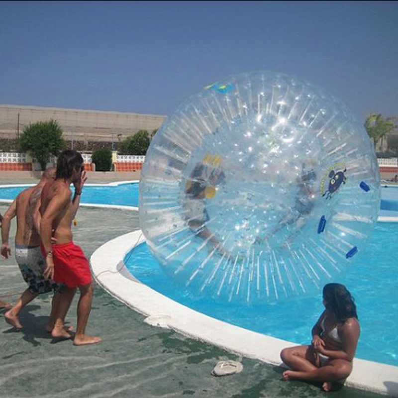 Бесплатная доставка шар для Зорба 2 5 м человеческого хомяка 0 8 мм из ПВХ надувной