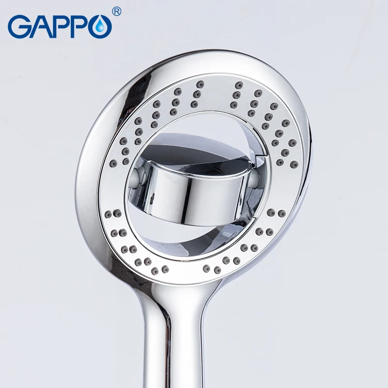 GAPPO Y028 насадка для душа водосберегающая круглая ABS хром бустер ванной Душ