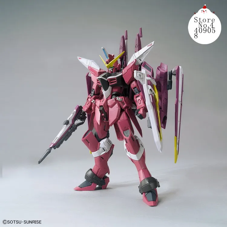 ZGMF-X09A Justice Gundam 1/100 Bandai Gundam MG Justice экшн-фигурка Gundam M Kit giocattolo