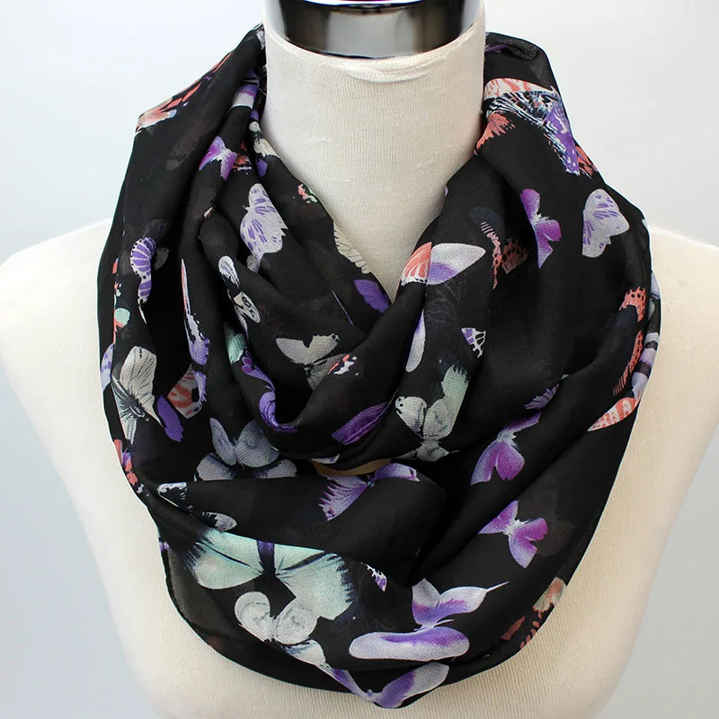 Новинка 2017 года женский бабочки точка кольцо шарф модные женские туфли Осень