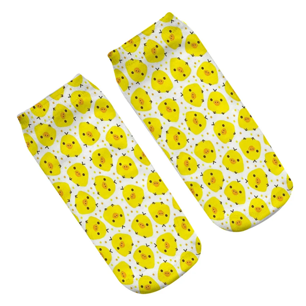 1 пара женские носки из полиэстера 19 х8 см|socks 3d|fashion woman sockswomen fashion socks |