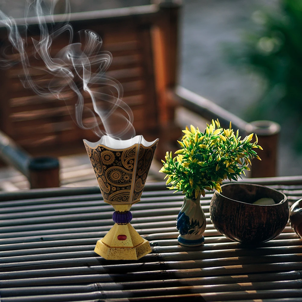 1 шт. легированная электрическая горелка ладана шестиугольная Солнечная Луна