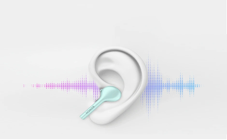 HUAWEI honor FlyPods lite Bluetooth 5,0 Беспроводные наушники с микрофоном Музыка сенсорный водонепроницаемый гарнитура Handfree динамический