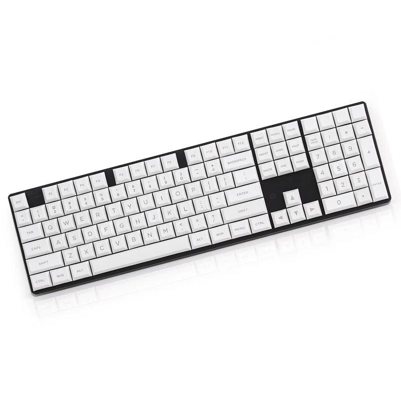 MP Dolch color DSA 145 клавиш PBT, радий Valture Keycap Cherry MX switch keycaps для проводной USB Механическая игровая клавиатура - Цвет: WHITE