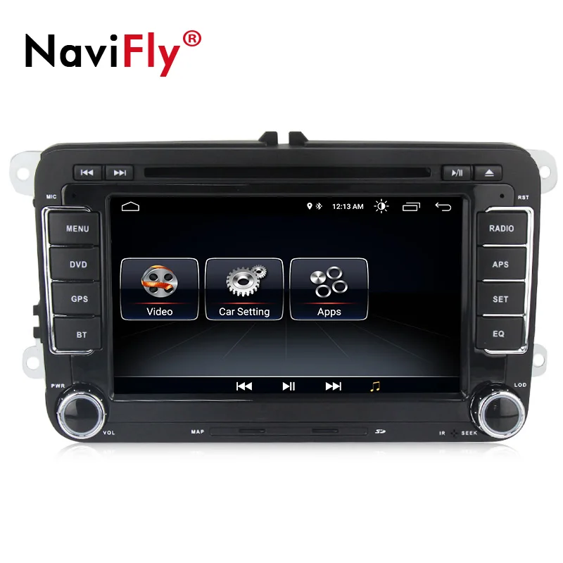 Android 8,0 четырехъядерный автомобильный DVD gps Navi для Volkswagen VW Skoda Octavia golf 5 6 touran passat B6 jetta polo tiguan аудио плеер