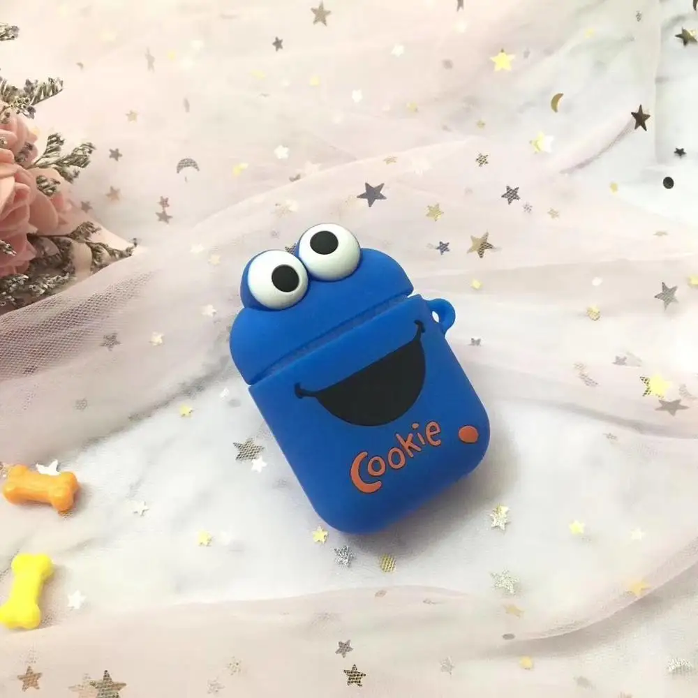 Pattern 1 Чехол для Airpods с милым мультяшным котом в виде лапы желтой утки силиконовый Bluetooth беспроводной чехол для наушников для Airpods защитный силиконовый чехол - Цвет: Pattern 1