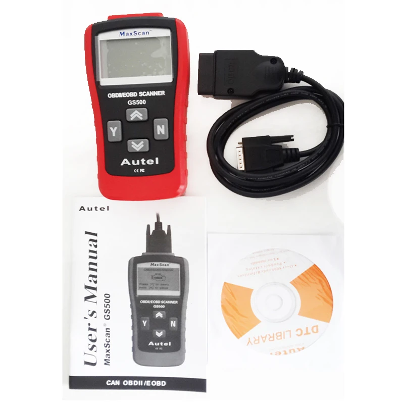 Инструмент для ремонта автомобилей MaxiScan GS500 KW807 OBD2 сканер Диагностика автомобиля инструмент GS500 автоматический сканер кодов