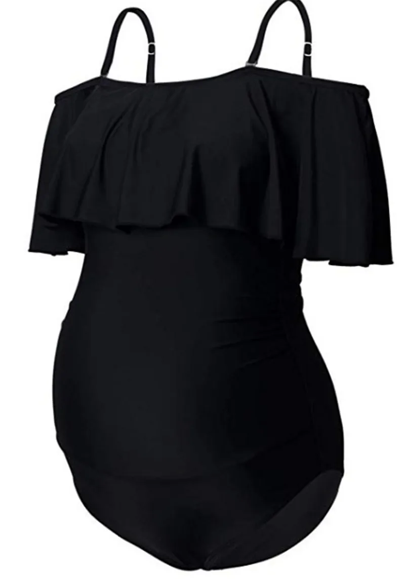 Летний Цельный купальник для беременных женщин сексуальный бикини Купальник