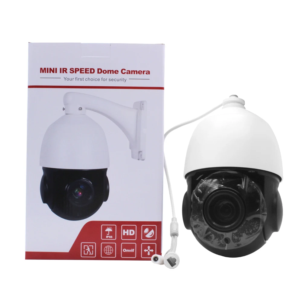 Hikvision совместимый 5MP PTZ IP камера наружная 4,7-94 мм скорость купольная 30X зум скорость купольная наружняя Камера Видеонаблюдения PoE камера CCTV 50 м IR P2P
