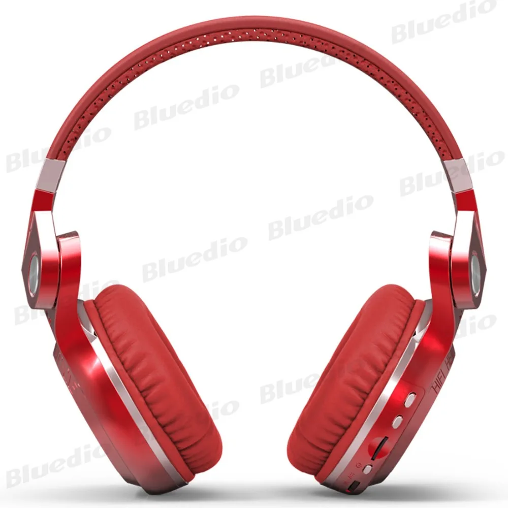 Оригинальные Bluedio T2 Plus наушники беспроводные Bluetooth MP3 гарнитура стерео HIFI музыка