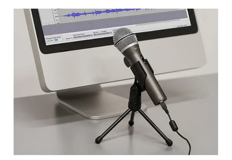 100% Оригинальный Samson Q2u ручной динамический Usb микрофон с XLR наушники порт для YouTube