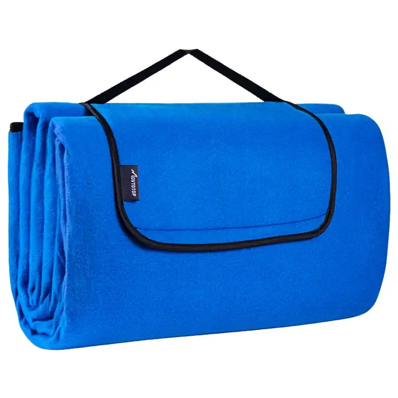 MOVTOTOP 1PC Picnic Blanket Handy Waterproof Foldable 2Mx2M Camping Tote Cushion Mat for Seaside Beach | Спорт и развлечения
